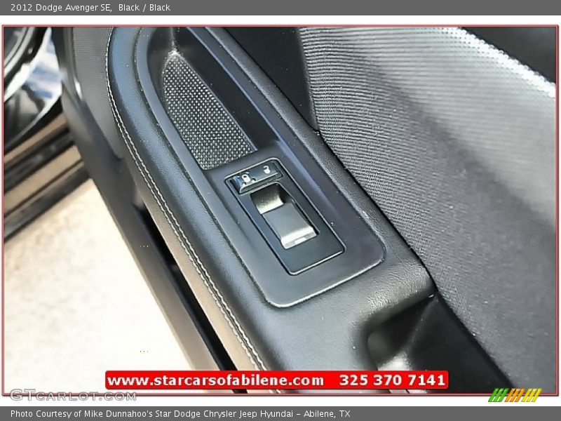 Black / Black 2012 Dodge Avenger SE