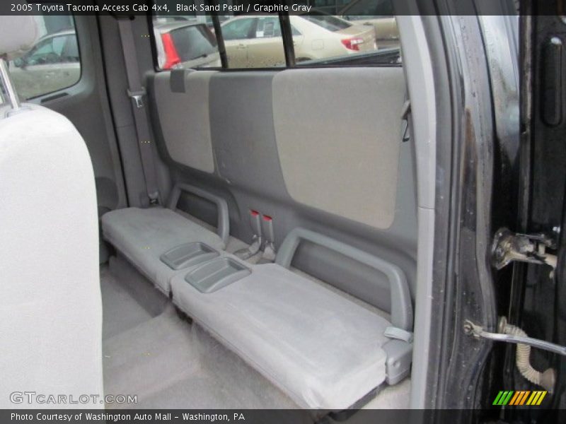 Black Sand Pearl / Graphite Gray 2005 Toyota Tacoma Access Cab 4x4