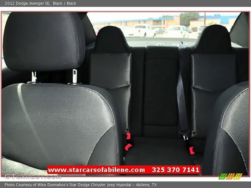 Black / Black 2012 Dodge Avenger SE