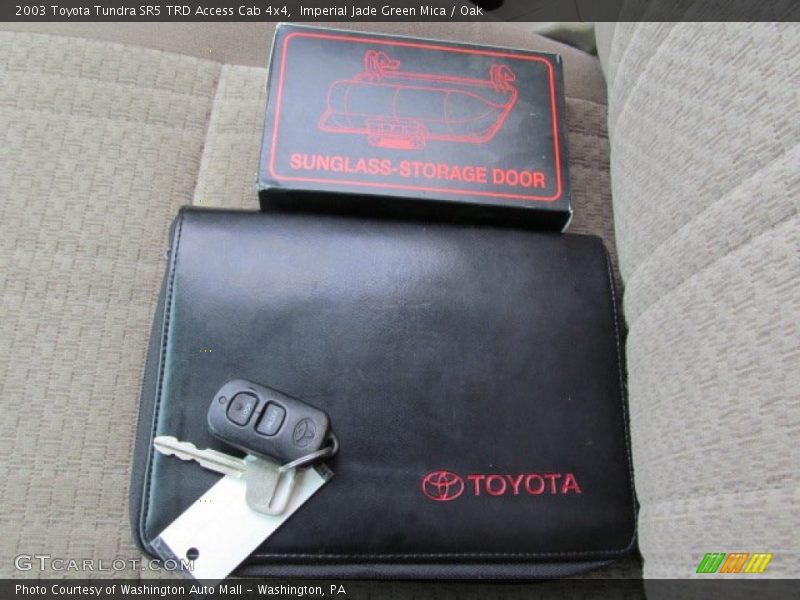 Imperial Jade Green Mica / Oak 2003 Toyota Tundra SR5 TRD Access Cab 4x4