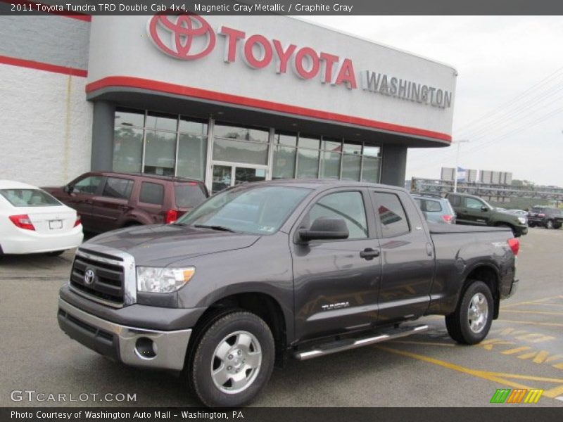 Magnetic Gray Metallic / Graphite Gray 2011 Toyota Tundra TRD Double Cab 4x4