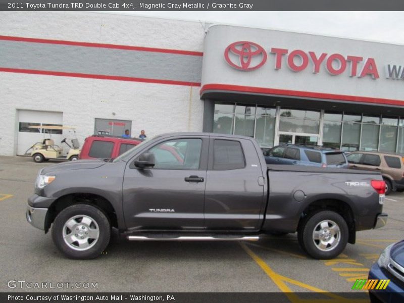 Magnetic Gray Metallic / Graphite Gray 2011 Toyota Tundra TRD Double Cab 4x4