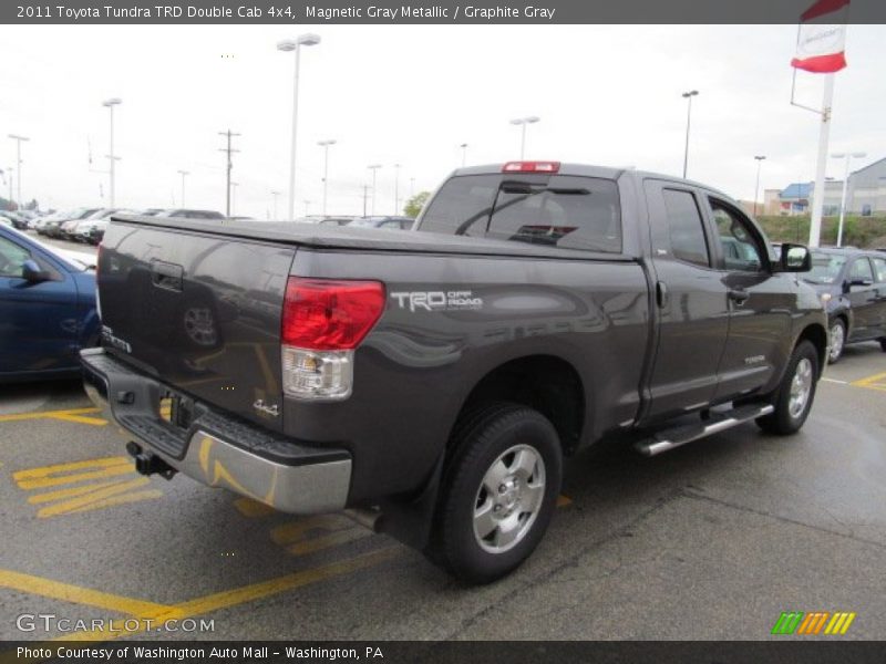 Magnetic Gray Metallic / Graphite Gray 2011 Toyota Tundra TRD Double Cab 4x4