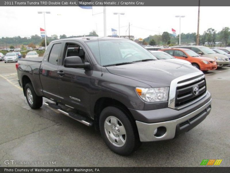 Magnetic Gray Metallic / Graphite Gray 2011 Toyota Tundra TRD Double Cab 4x4