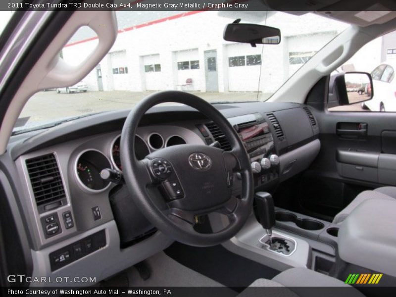 Magnetic Gray Metallic / Graphite Gray 2011 Toyota Tundra TRD Double Cab 4x4