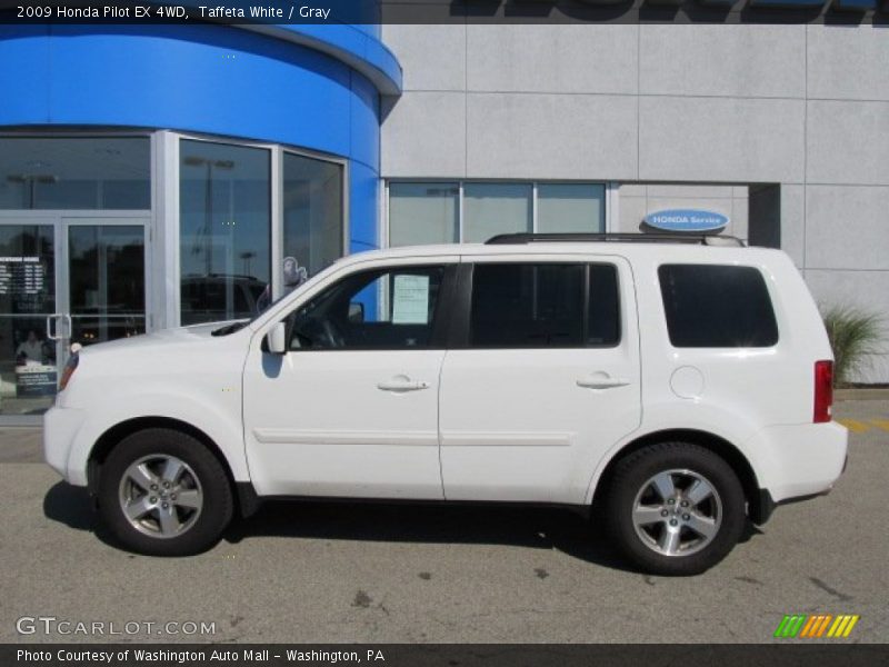 Taffeta White / Gray 2009 Honda Pilot EX 4WD