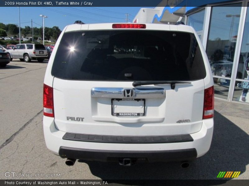 Taffeta White / Gray 2009 Honda Pilot EX 4WD