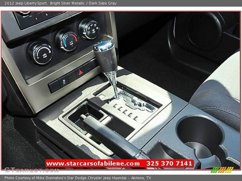 Bright Silver Metallic / Dark Slate Gray 2012 Jeep Liberty Sport