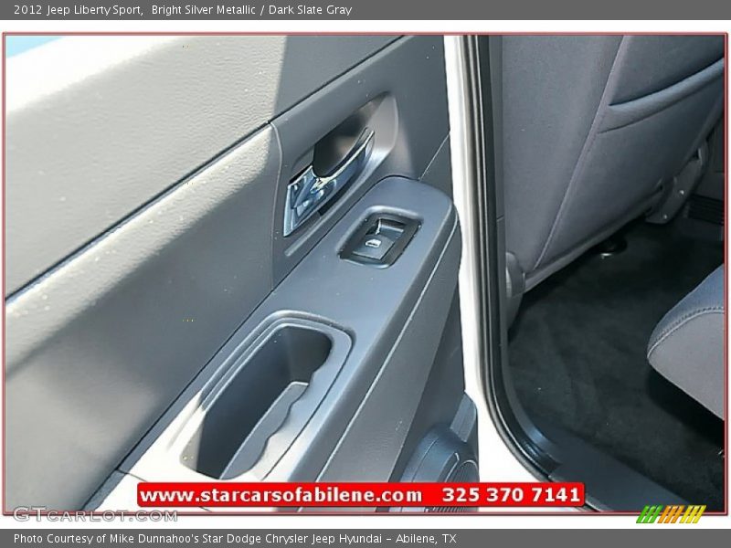 Bright Silver Metallic / Dark Slate Gray 2012 Jeep Liberty Sport