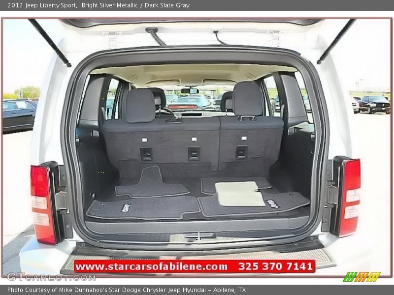 Bright Silver Metallic / Dark Slate Gray 2012 Jeep Liberty Sport
