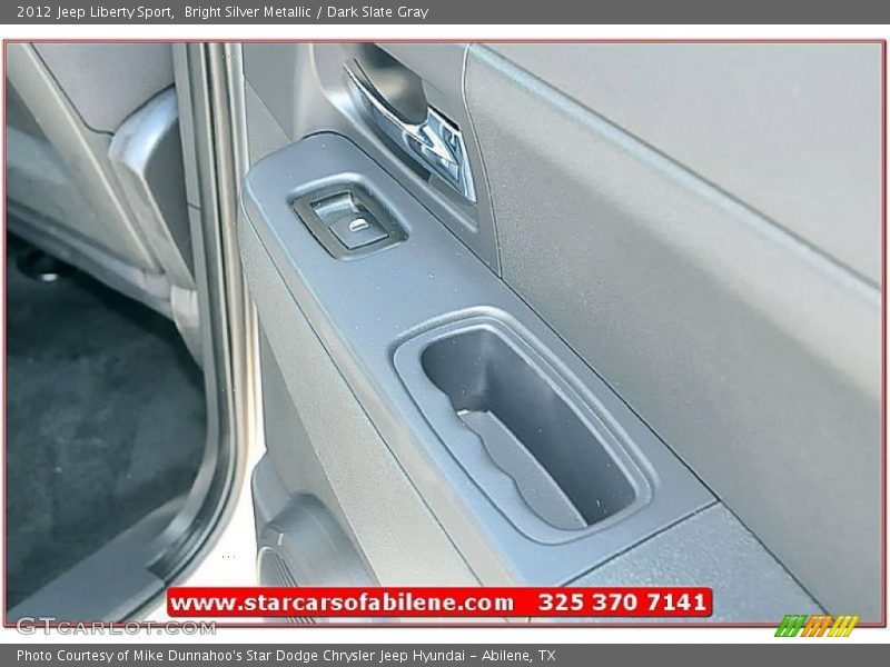 Bright Silver Metallic / Dark Slate Gray 2012 Jeep Liberty Sport