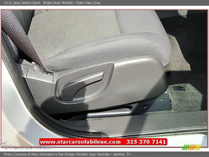 Bright Silver Metallic / Dark Slate Gray 2012 Jeep Liberty Sport