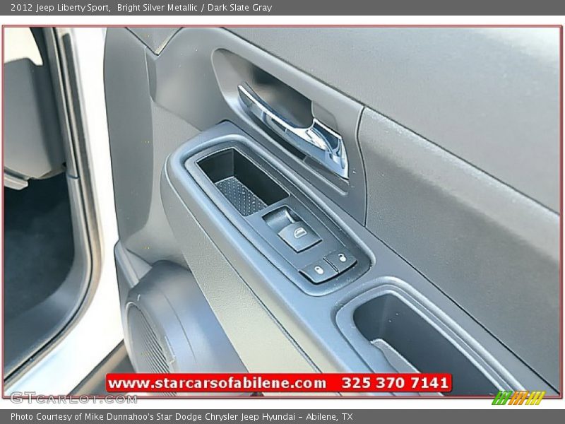 Bright Silver Metallic / Dark Slate Gray 2012 Jeep Liberty Sport