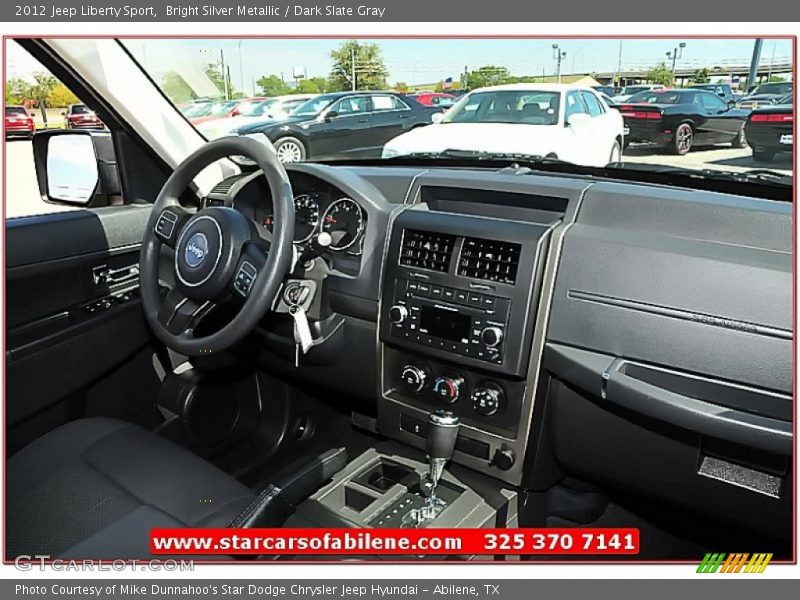 Bright Silver Metallic / Dark Slate Gray 2012 Jeep Liberty Sport