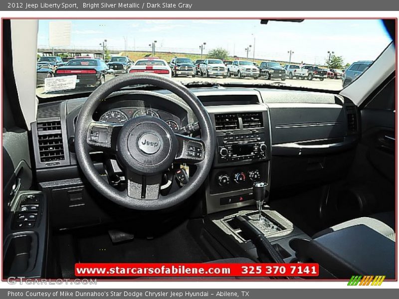 Bright Silver Metallic / Dark Slate Gray 2012 Jeep Liberty Sport