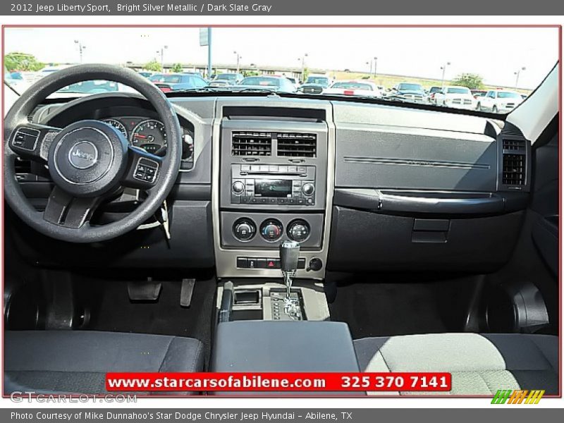 Bright Silver Metallic / Dark Slate Gray 2012 Jeep Liberty Sport