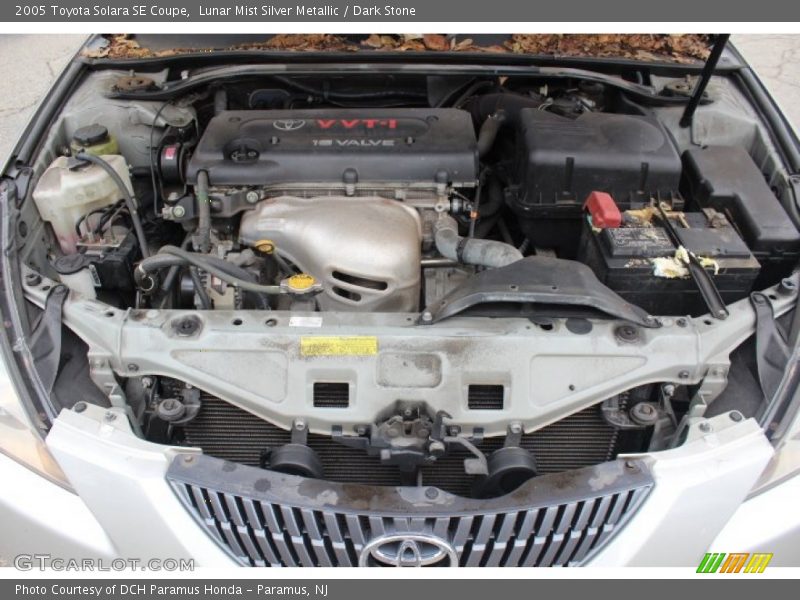 Lunar Mist Silver Metallic / Dark Stone 2005 Toyota Solara SE Coupe