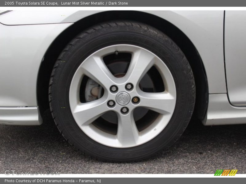 Lunar Mist Silver Metallic / Dark Stone 2005 Toyota Solara SE Coupe