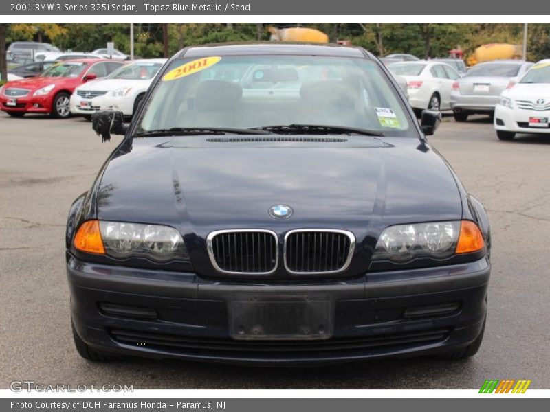 Topaz Blue Metallic / Sand 2001 BMW 3 Series 325i Sedan