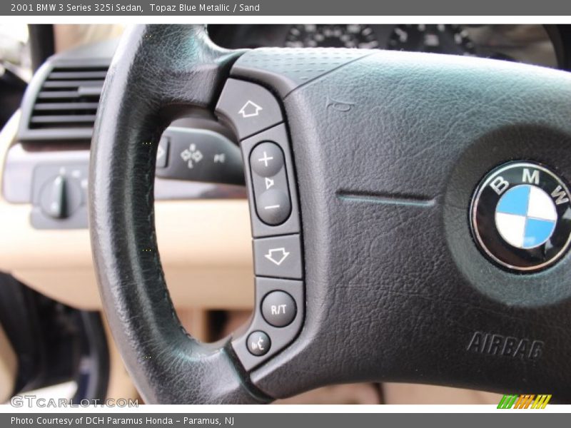 Topaz Blue Metallic / Sand 2001 BMW 3 Series 325i Sedan