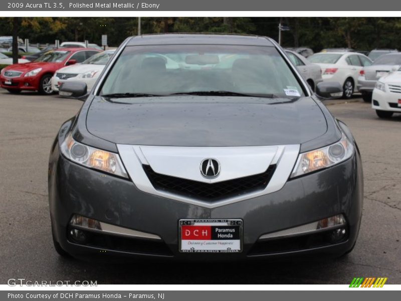 Polished Metal Metallic / Ebony 2009 Acura TL 3.5