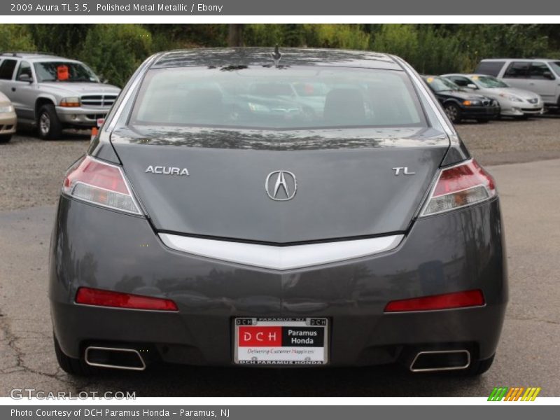 Polished Metal Metallic / Ebony 2009 Acura TL 3.5