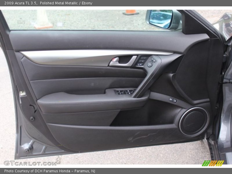 Polished Metal Metallic / Ebony 2009 Acura TL 3.5