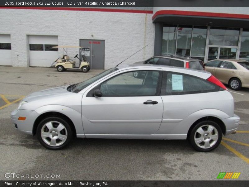 CD Silver Metallic / Charcoal/Charcoal 2005 Ford Focus ZX3 SES Coupe