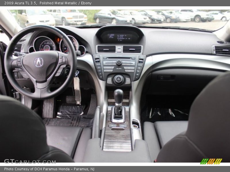 Polished Metal Metallic / Ebony 2009 Acura TL 3.5
