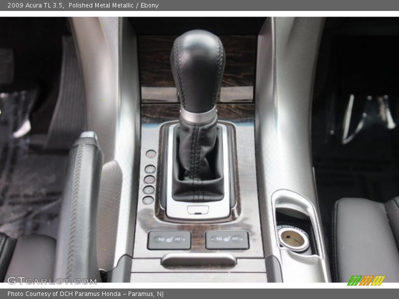 Polished Metal Metallic / Ebony 2009 Acura TL 3.5