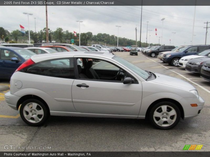 CD Silver Metallic / Charcoal/Charcoal 2005 Ford Focus ZX3 SES Coupe