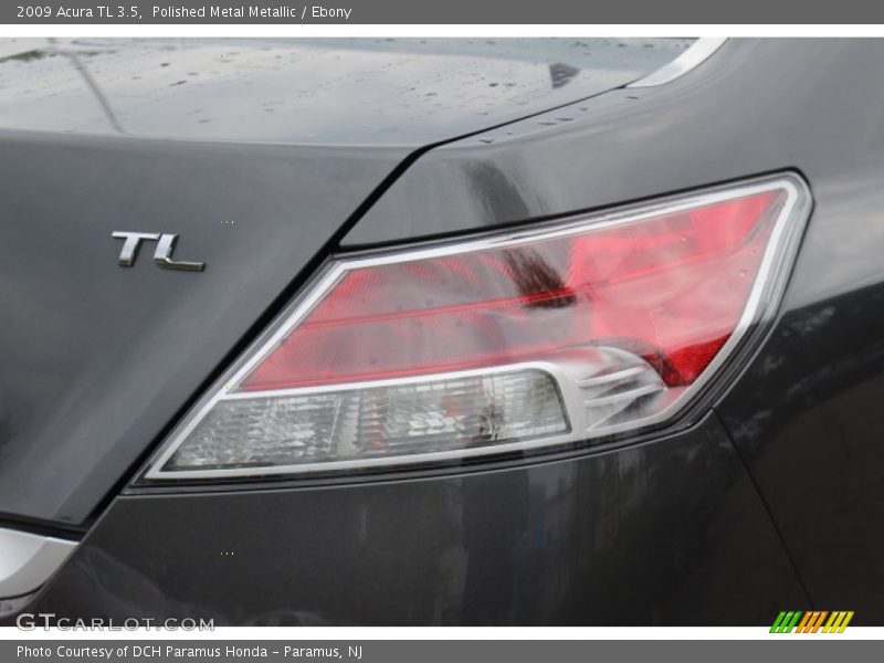 Polished Metal Metallic / Ebony 2009 Acura TL 3.5