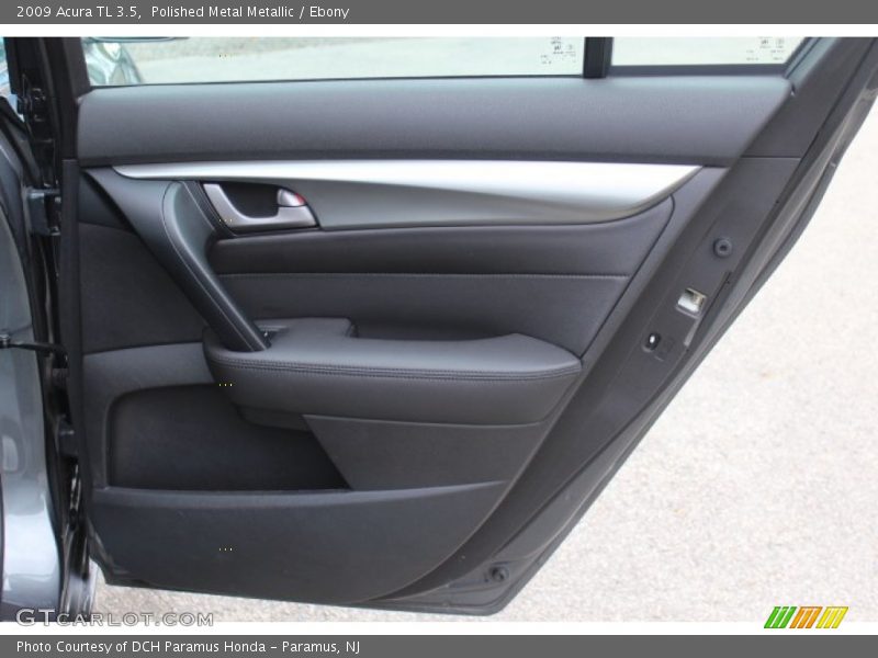 Polished Metal Metallic / Ebony 2009 Acura TL 3.5