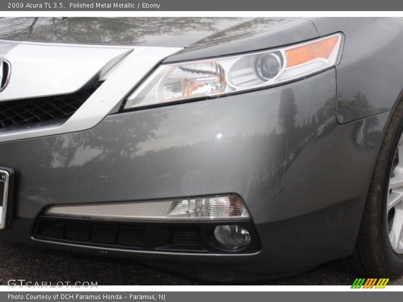 Polished Metal Metallic / Ebony 2009 Acura TL 3.5