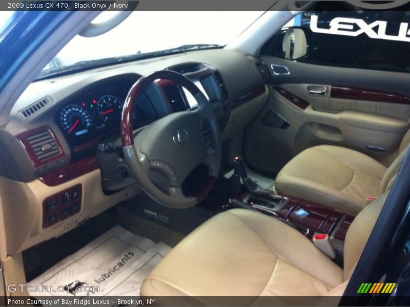 Black Onyx / Ivory 2009 Lexus GX 470