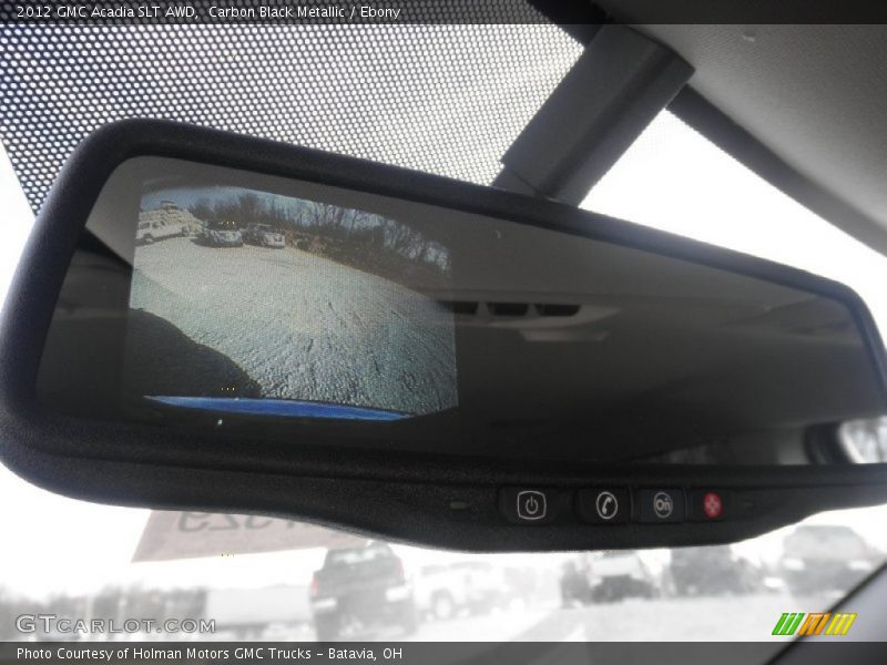 Carbon Black Metallic / Ebony 2012 GMC Acadia SLT AWD