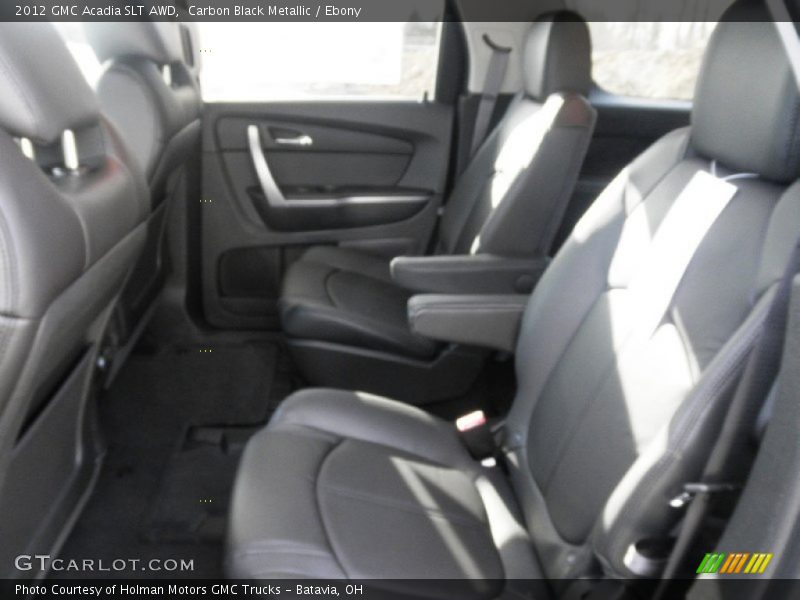 Carbon Black Metallic / Ebony 2012 GMC Acadia SLT AWD
