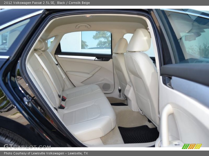 Black / Cornsilk Beige 2012 Volkswagen Passat 2.5L SE