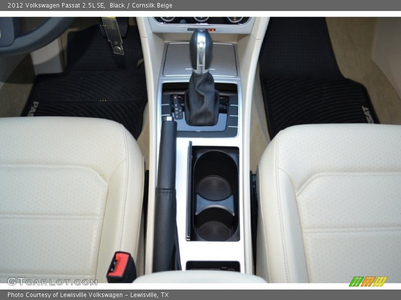 Black / Cornsilk Beige 2012 Volkswagen Passat 2.5L SE