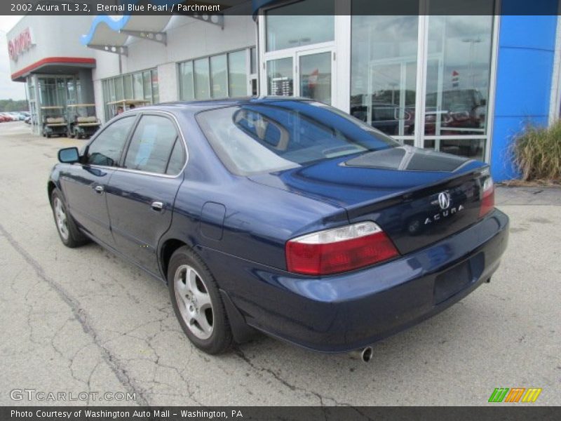 Eternal Blue Pearl / Parchment 2002 Acura TL 3.2
