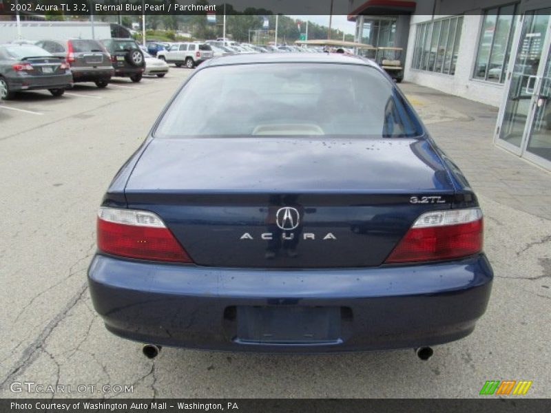 Eternal Blue Pearl / Parchment 2002 Acura TL 3.2