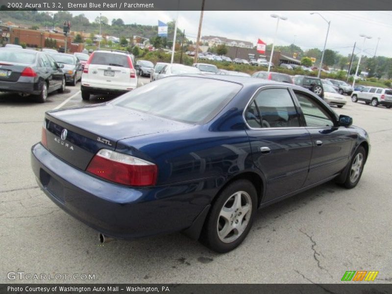 Eternal Blue Pearl / Parchment 2002 Acura TL 3.2