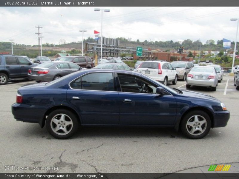 Eternal Blue Pearl / Parchment 2002 Acura TL 3.2