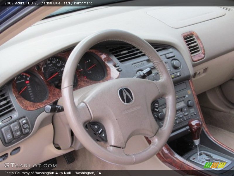 Eternal Blue Pearl / Parchment 2002 Acura TL 3.2