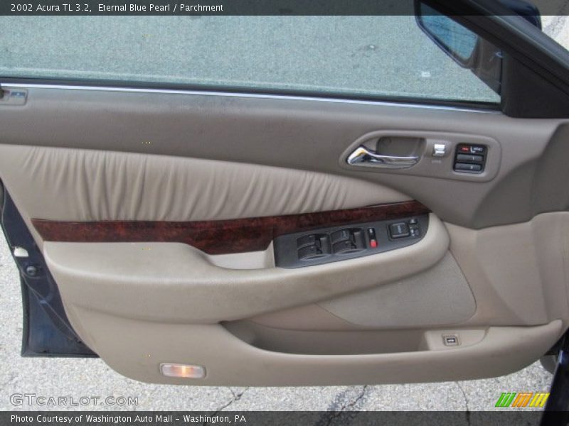 Eternal Blue Pearl / Parchment 2002 Acura TL 3.2