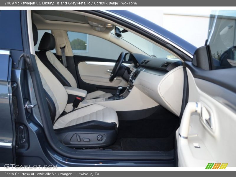 Island Grey Metallic / Cornsilk Beige Two-Tone 2009 Volkswagen CC Luxury