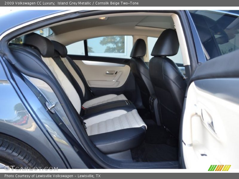 Island Grey Metallic / Cornsilk Beige Two-Tone 2009 Volkswagen CC Luxury