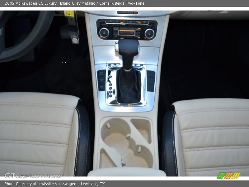 Island Grey Metallic / Cornsilk Beige Two-Tone 2009 Volkswagen CC Luxury
