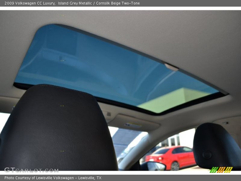 Island Grey Metallic / Cornsilk Beige Two-Tone 2009 Volkswagen CC Luxury