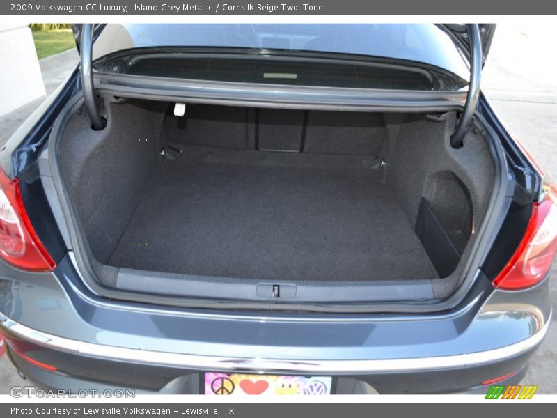 Island Grey Metallic / Cornsilk Beige Two-Tone 2009 Volkswagen CC Luxury